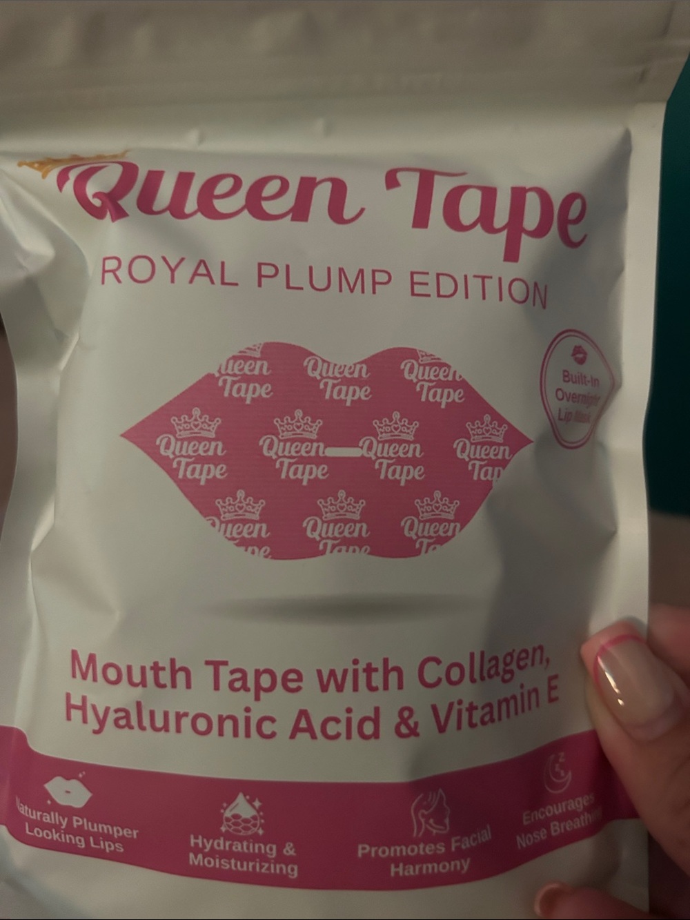 Royal Plump Edition Mouth Tape — Pink
